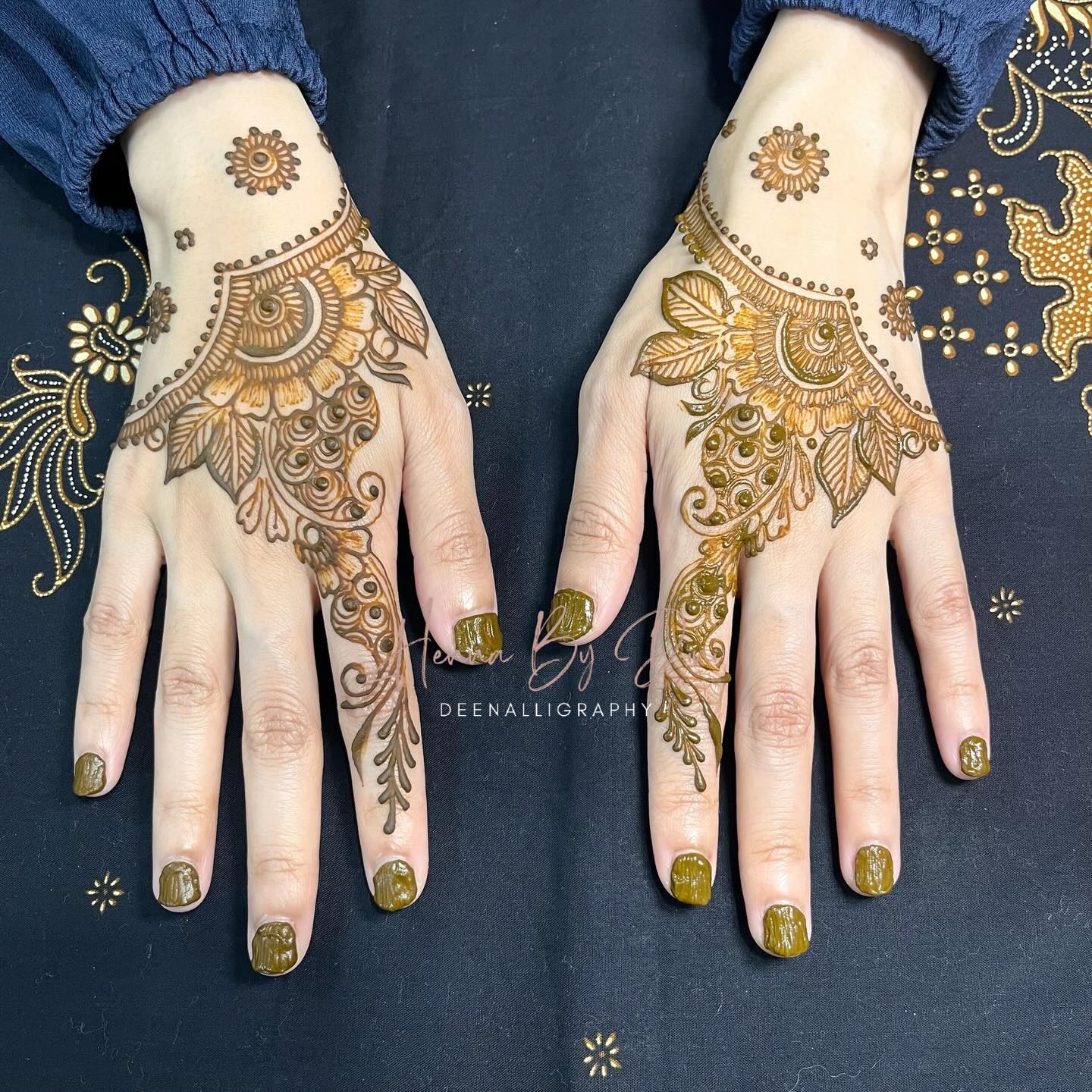 Festive fingertip styling